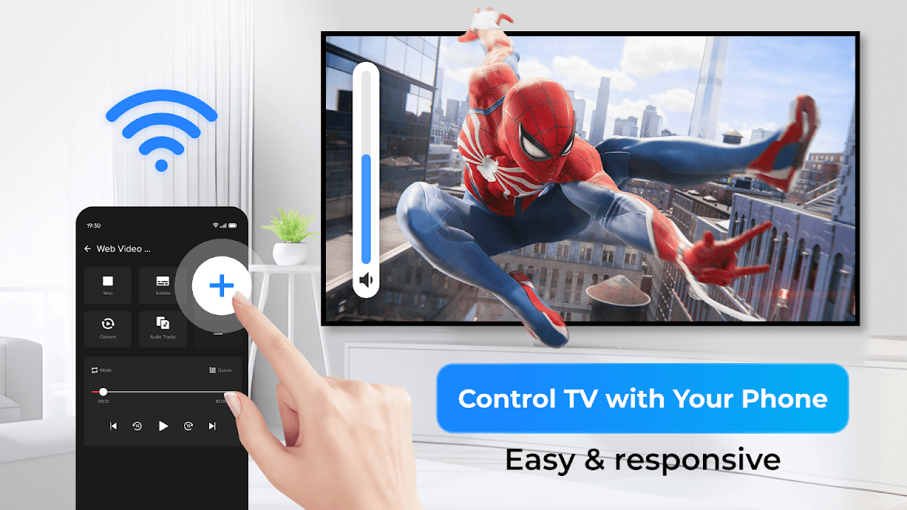 Control the TV from your phone